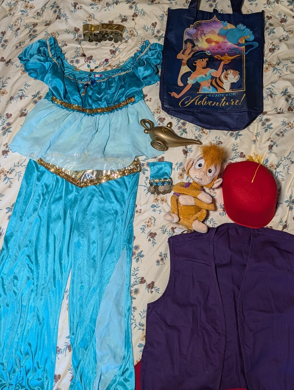 Princess Jasmine And Aladdin Costume